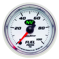 Thumbnail for Autometer 52.4mm Full Sweep Electric Fuel Pressure Gauge