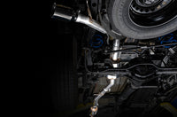 Thumbnail for AWE Tuning 20-21 Jeep Gladiator JT 3.6L Tread Edition Cat-Back Single Side Exhaust - Diamond Blk Ti