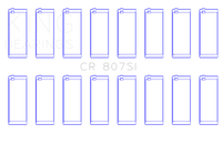 Thumbnail for King Chevy LS1 / LS6 / LS3 (Size STD) Silicone Bi-Metal Alum Rod Bearing Set