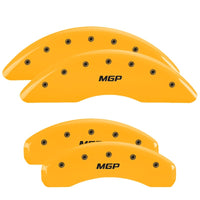 Thumbnail for MGP 4 Caliper Covers Engraved Front & Rear MGP Yellow finish black ch