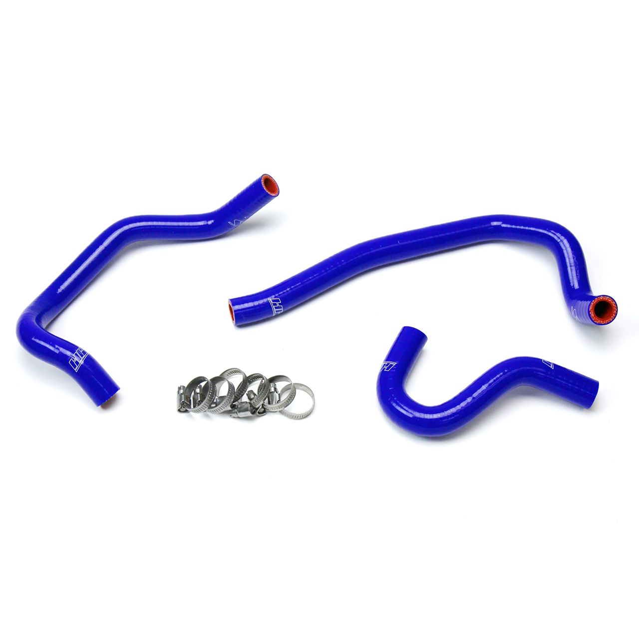 HPS Blue Reinforced Silicone Heater Hose Kit Coolant for Toyota 86-92 Supra MK3 Turbo & NA 7MGE / 7MGTE Left Hand Drive