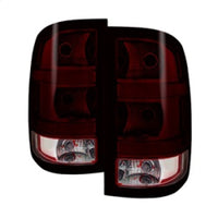 Thumbnail for Xtune GMC Sierra 2007-2013 OEM Style Tail Light Red Smoked ALT-JH-GS07-OE-RSM