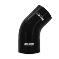 Thumbnail for Mishimoto Silicone Reducer Coupler 45 Degree 3in to 3.75in - Black