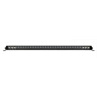 Thumbnail for Go Rhino Xplor Blackout Series Sgl Row LED Light Bar (Side/Track Mount) 31.5in. - Blk