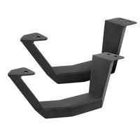 Thumbnail for Go Rhino 2022 Toyota Tundra DC 4dr Kit w/RB20 Running Board + Brkts + 4 RB20 Drop Steps - Tex. Blk