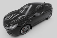 Thumbnail for Rally Armor 19-21 Hyundai Elantra GT N Line/i30 Black UR Mud Flap w/Grey Logo