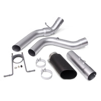 Thumbnail for Banks Power 17+ GM Duramax L5P 2500/3500 Monster Exhaust System - SS Single Exhaust w/ Black Tip