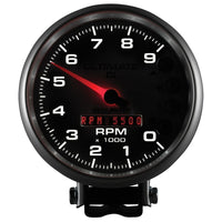 Thumbnail for AutoMeter Gauge Tach 5in. 9K RPM Pedestal Datalogging Ultimate Dl Playback Silver