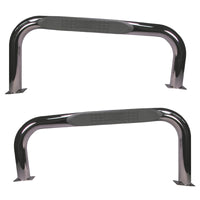 Thumbnail for Rugged Ridge Nerf Bars Stainless Steel 76-86 Jeep CJ