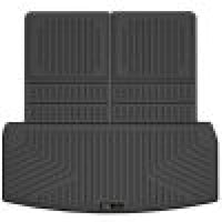 Thumbnail for Husky Liners 20-21 Lincoln Aviator Weatherbeater Cargo Liner Fits To Back of 2nd Row Seats - Black