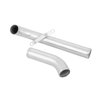 Thumbnail for Mishimoto 08+ Mitsubishi Lancer Evolution X Black Upper Intercooler Pipe Kit