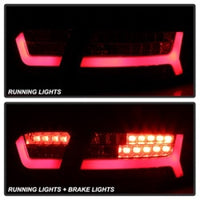 Thumbnail for Spyder 09-12 Audi A6 LED Tail Lights - Black (ALT-YD-AA609-LED-BK)