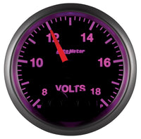 Thumbnail for Autometer Elite 52.4mm Peak & Warn w/ Electronic Control 8-18 Volt Voltmeter