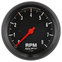Thumbnail for Autometer Z Series 85mm Electronic 8000 rpm Tachometer Gauge