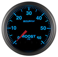 Thumbnail for Autometer Elite 52mm 0-60 PSI Boost Peak & Warn w/ Electronic Control Gauge