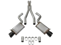 Thumbnail for aFe Mach Force-Xp 3in CB Stainless Steel Dual Exhaust System w/ Black Tips 09-15 Cadillac CTS-V