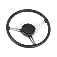 Thumbnail for Omix Steering Wheel Kit Leather 76-95 CJ & Wrangler