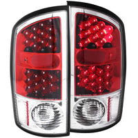 Thumbnail for ANZO 2002-2005 Dodge Ram 1500 LED Taillights Red/Clear