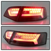Thumbnail for Spyder 09-12 Audi A6 LED Tail Lights - Black (ALT-YD-AA609-LED-BK)