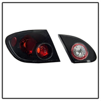 Thumbnail for Spyder Toyota Corolla 03-08 Euro Style Tail Lights Black ALT-YD-TC03-BK