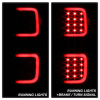 Thumbnail for xTune Ford F150 09-14 LED Tail Lights - Black ALT-ON-FF15009-LBLED-BSM