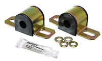 Thumbnail for Energy Suspension 92-95 Honda Civic/CRX Black 22mm Front Sway Bar Bushings