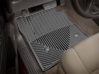 Thumbnail for WeatherTech 14+ Chevrolet Silverado Front Rubber Mats - Black