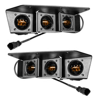 Thumbnail for Oracle High 21-22 Ford Bronco Triple LED Fog Light kit for Steel Bumper SEE WARRANTY