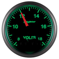 Thumbnail for Autometer Elite 52.4mm Peak & Warn w/ Electronic Control 8-18 Volt Voltmeter