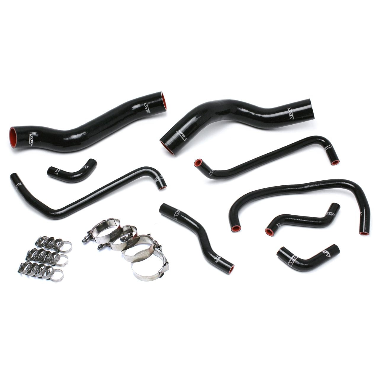 HPS Black Reinforced Silicone Radiator + Heater Hose Kit for Dodge 13-17 Viper SRT-10 8.4L V10
