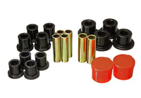 Thumbnail for Energy Suspension 98-11 Ford Ranger 2/4WD Rear Leaf Spring Bushing Set - Black