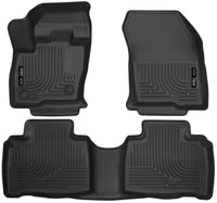 Thumbnail for Husky Liners 2016 Lincoln MKX WeatherBeater Combo Black Floor Liners