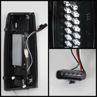 Thumbnail for Spyder Chevy C/K Series 1500 88-98/Blazer 92-94 LED Tail Lights Blk ALT-YD-CCK88-LED-BK