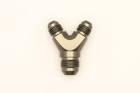 Thumbnail for DeatschWerks 6AN Male Flare + 6AN Male Flare to 8AN Male Flare Y Block Fitting