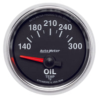 Thumbnail for Autometer GS 52mm 140-300 Deg F Short Sweep Electronic Oil Temperature Gauge