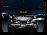 Thumbnail for AWE 0FG 21+ Ford F150 Dual Side Exit Cat-Back Exhaust - 4.5in Diamond Black Tips