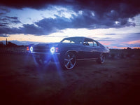 Thumbnail for Oracle Pre-Installed Lights 7 IN. Sealed Beam - White Halo SEE WARRANTY