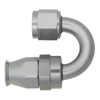 Thumbnail for DeatschWerks 8AN Female Swivel 180-Degree Hose End PTFE (Incl. 1 Olive Insert)