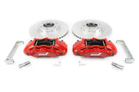 Thumbnail for Alcon 2019+ Ford Ranger/2020+ Bronco 2.3L 350x34mm Rotors 6-Piston Red Calipers Front Brake Kit