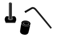 Thumbnail for Thule Adapter Kit - T-Track Accessory Kit for All Thule Aluminum Bars - Black