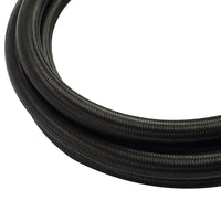 Thumbnail for Mishimoto 6Ft Stainless Steel Braided Hose w/ -10AN Fittings - Black