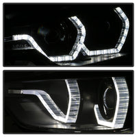 Thumbnail for Spyder 12-14 BMW F30 3 Series 4DR Projector Headlights - LED DRL - Black (PRO-YD-BMWF3012-DRL-BK)