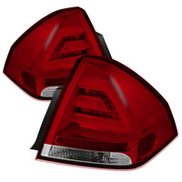 Thumbnail for Spyder Chevy Impala 2006-2013 LED Tail Lights Red Clear ALT-YD-CHIP06-LED-RC