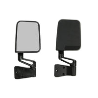 Thumbnail for Rugged Ridge 87-02 Jeep YJ/TJ Black Door Mirror Kit