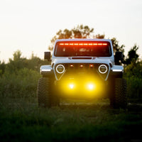 Thumbnail for KC HiLiTES FLEX ERA 3 Dual Mode SAE Fog Lights - 2-Light Master Kit for Jeep Aftermarket Bumpers