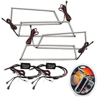 Thumbnail for Oracle Chevrolet Silverado 03-06 Square Halo Kit - ColorSHIFT SEE WARRANTY