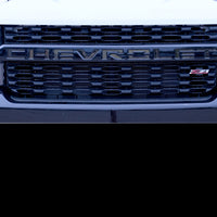 Thumbnail for Putco 23-24 Chevrolet Colorado - Grille Letters - Black Platinum Chevrolet Letters