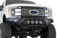 Thumbnail for Addictive Desert Designs 17-20 Ford Super Duty Bomber Front Bumper w/ Mounts For 4 Rigid 360 6in