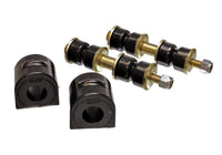 Thumbnail for Energy Suspension 00-04 Ford Focus Black 20mm Rear Sway Bar Bushing Set