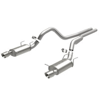Thumbnail for MagnaFlow 13 Ford Mustang Dual Split Rear Exit Stainless Cat Back Performance Exhaust (Street)